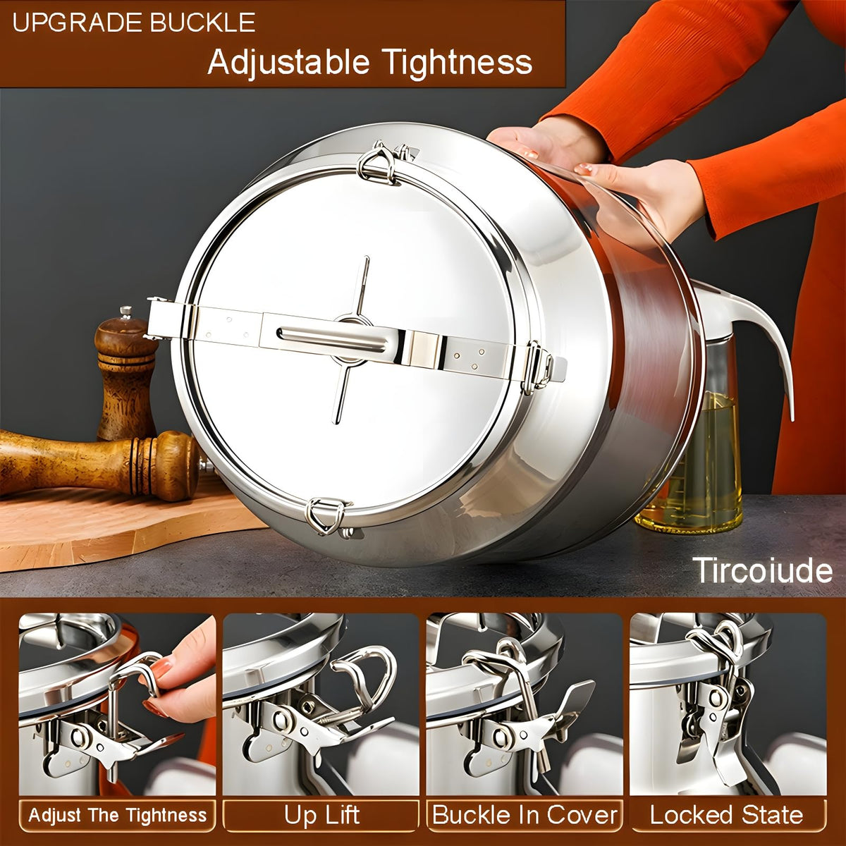 304 Stainless Steel Milk Can