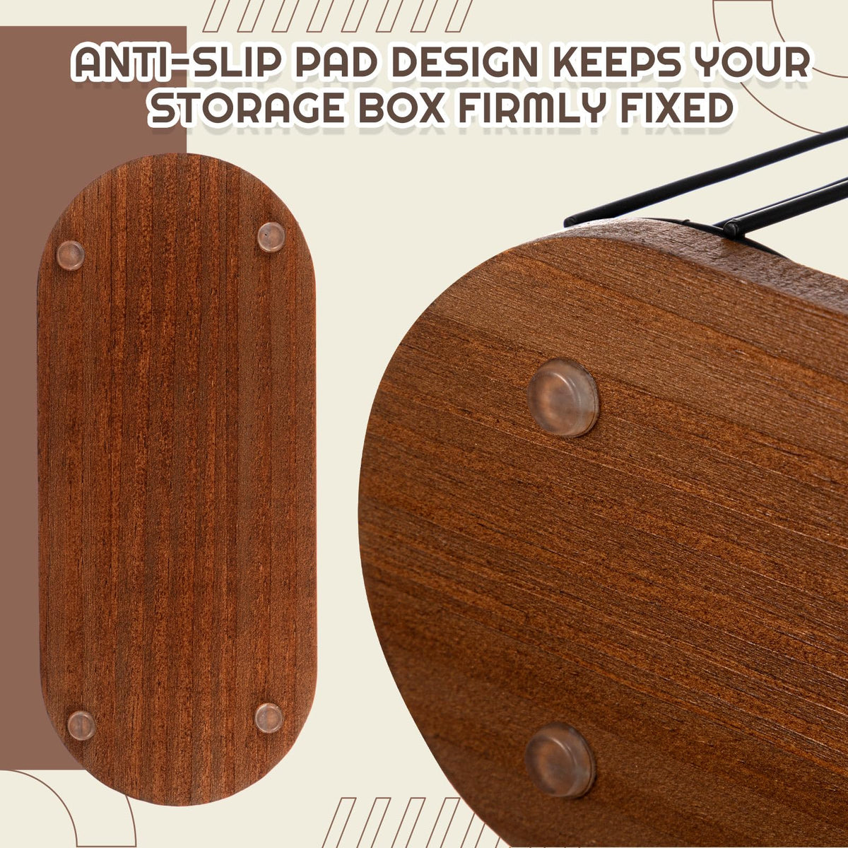 18oz Adjustable Coffee Cup Dispenser with Wooden Base