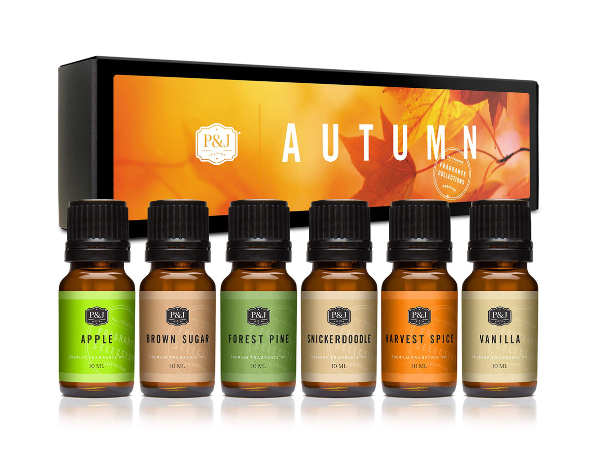 P&J Fragrance Oil Autumn Set (2.04 Fl Oz)