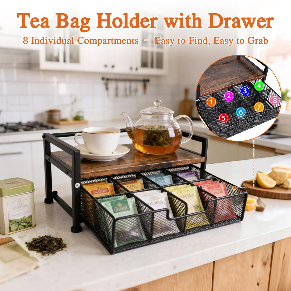 Tea Bag Organizer