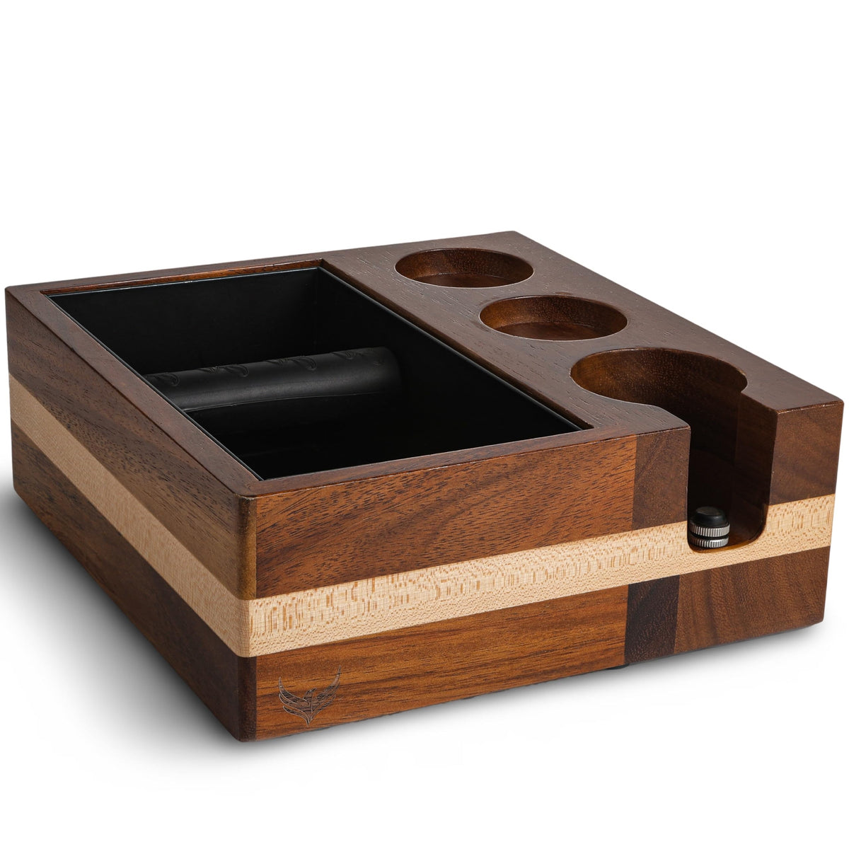 51mm Espresso Knock Box and Tamping Station
