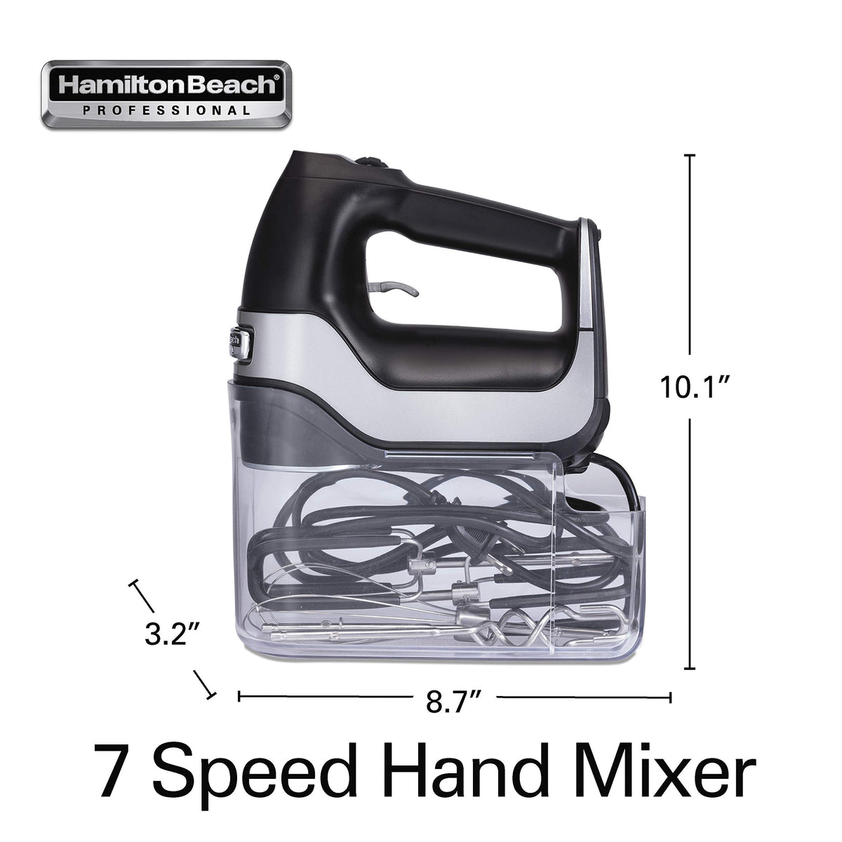 7 Speed Digital Electric Hand Mixer