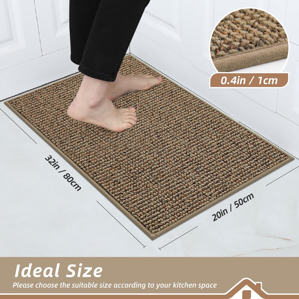 Kitchen Rugs 20"x32"