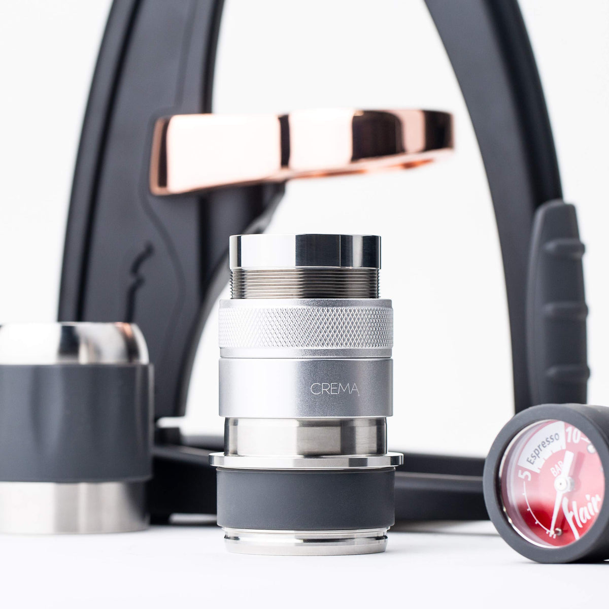 Coffee Products 45.5mm Hand Tamper & Distributor V2 for Flair