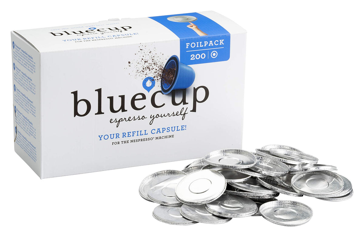 Refill Lids for Reusable Nespresso Pods (200 Count)