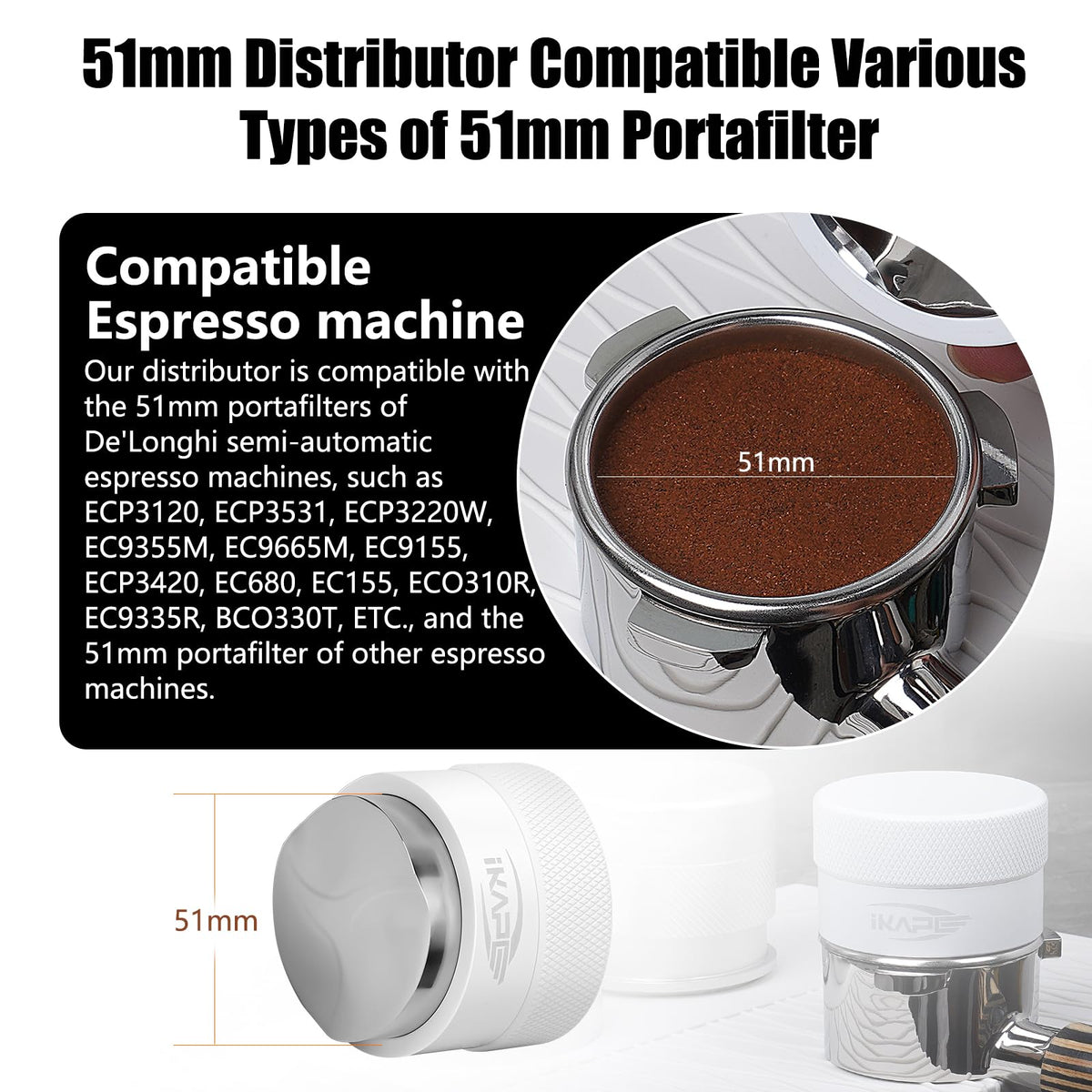 51MM Coffee Distributor