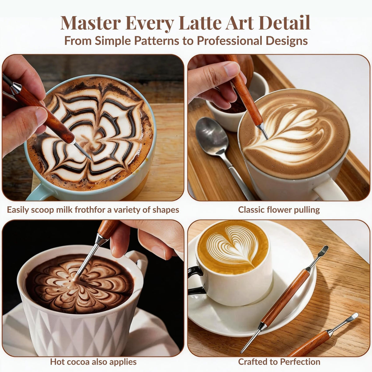 8PCS Espresso Accessories Kit