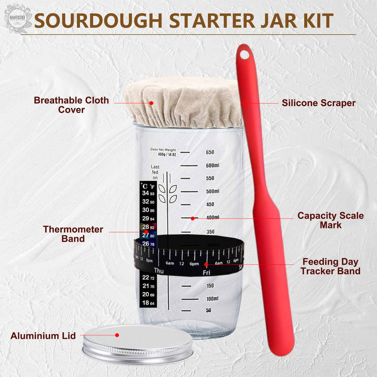 Complete Sourdough Starter Kit