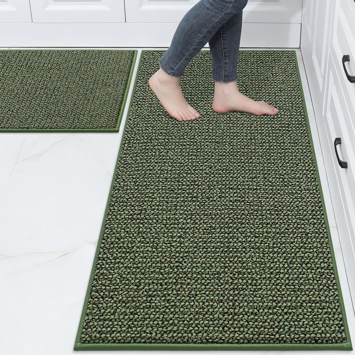 Kitchen Rugs and Mats 2PCS Non