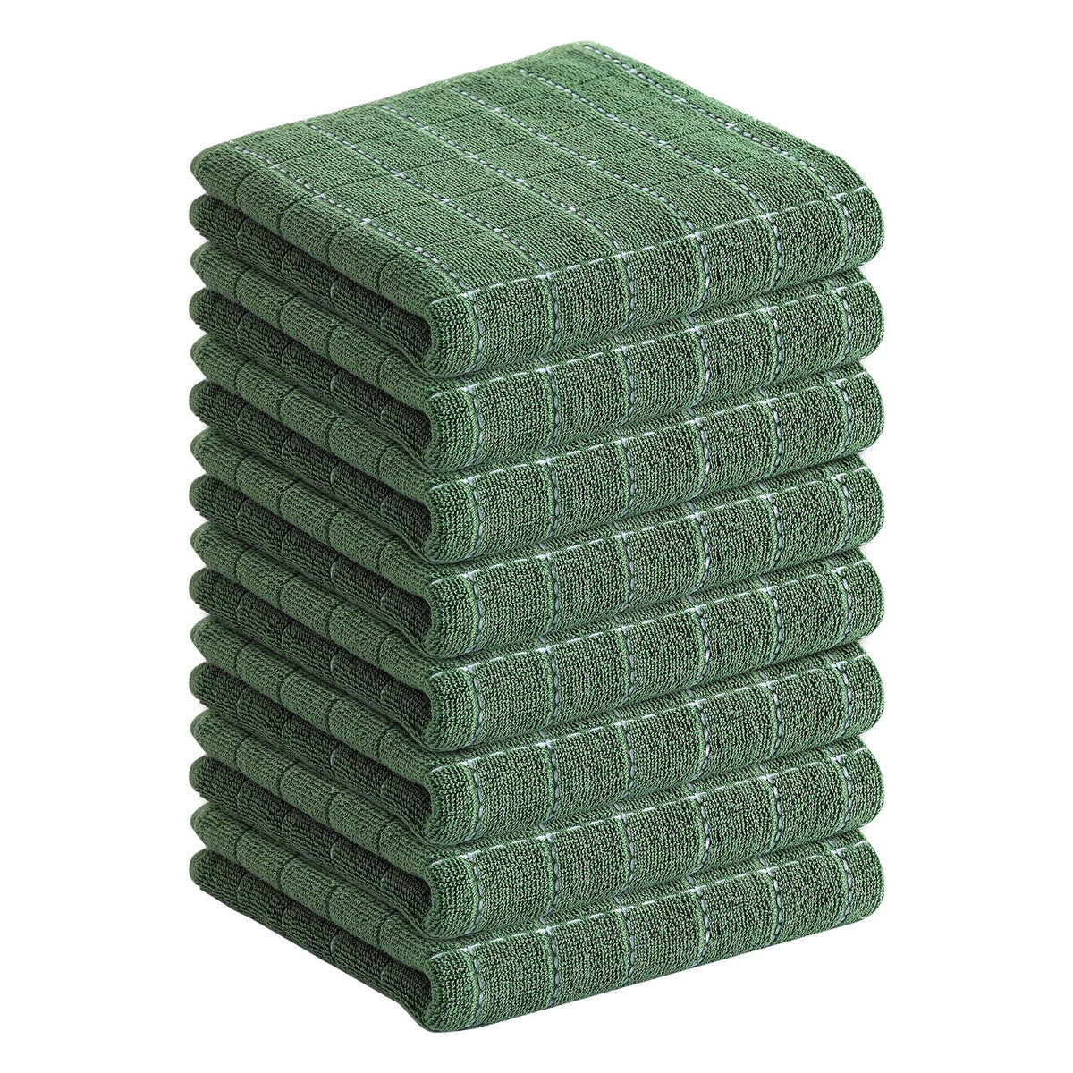 100% Cotton Terry Kitchen Towels (8 Count)