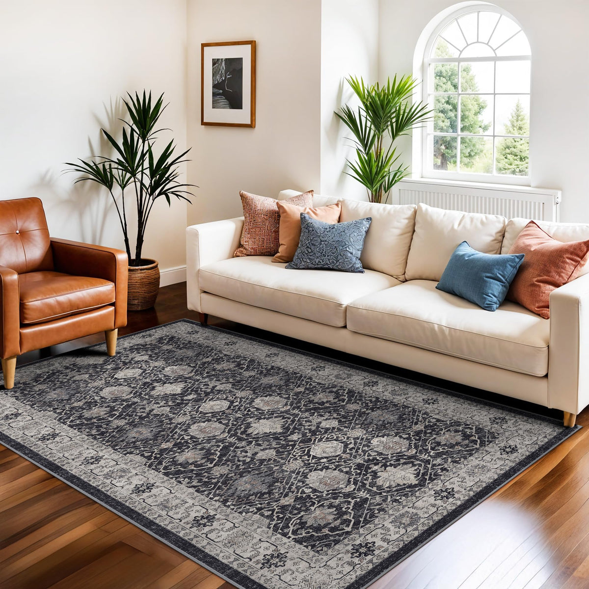 Washable 3x5 Entryway Area Rugs (15 Sq Ft)