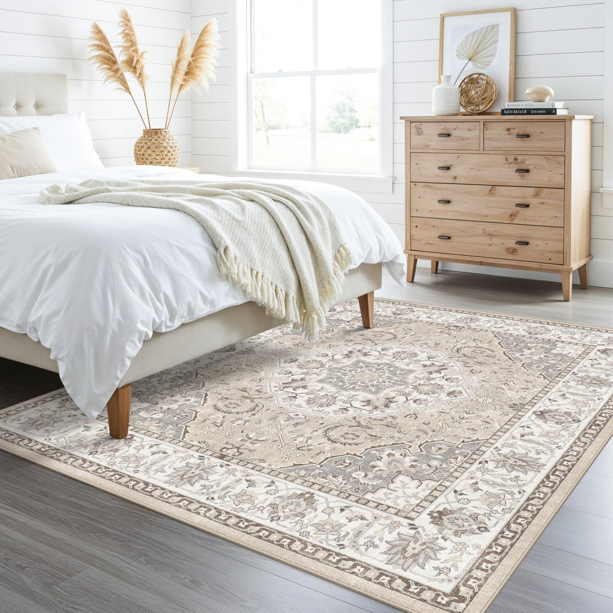 Living Room 8ft Square Area Rug (64 Sq Ft)
