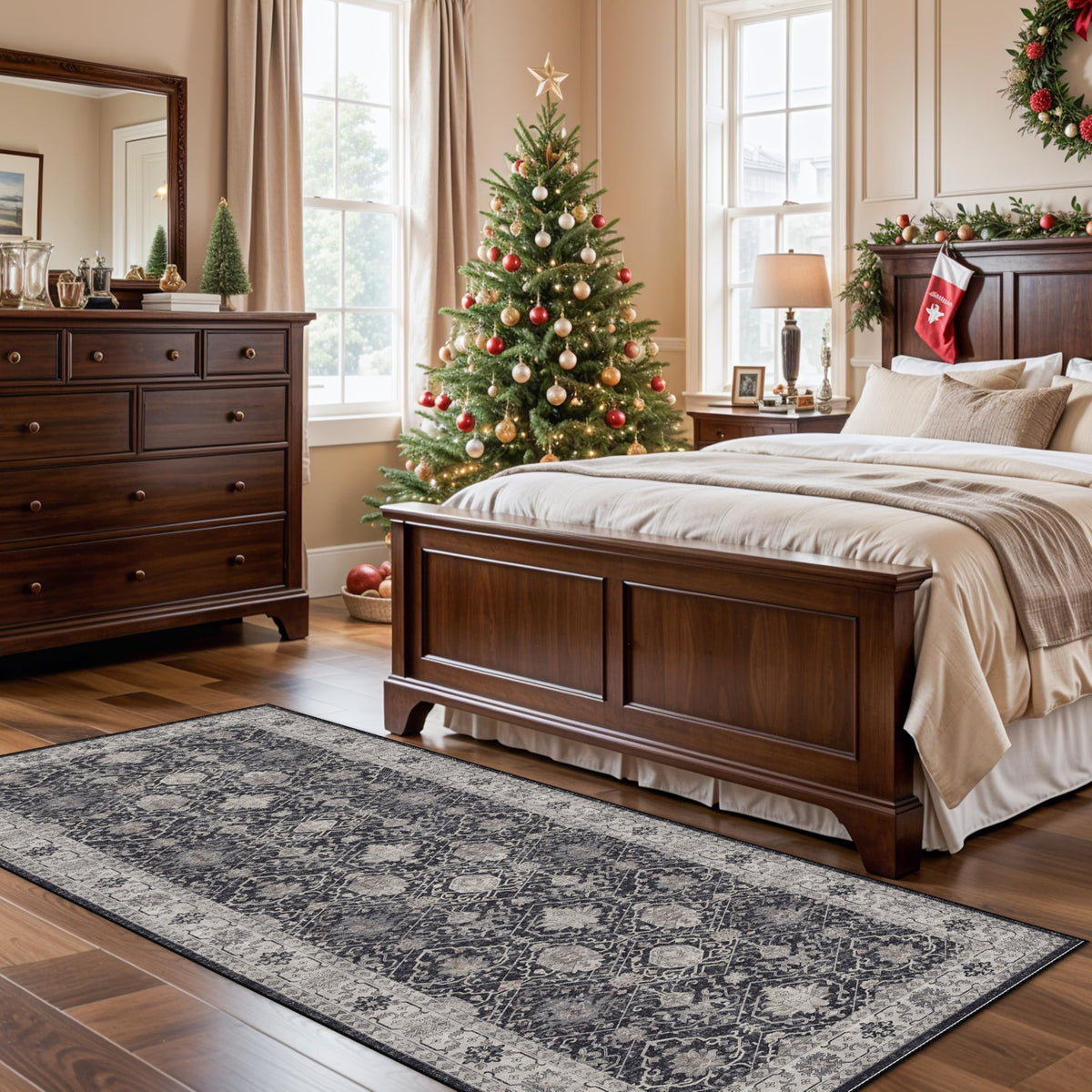 Washable 3x7 Entryway Runner Rug (21 Sq Ft)