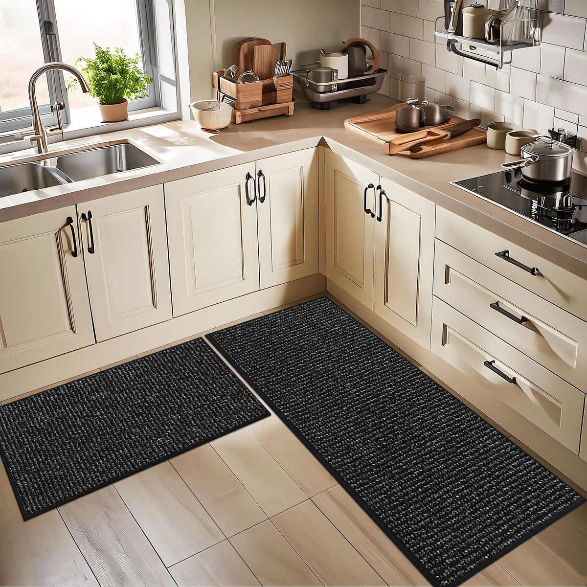 Kitchen Rugs and Mats 2PCS Non