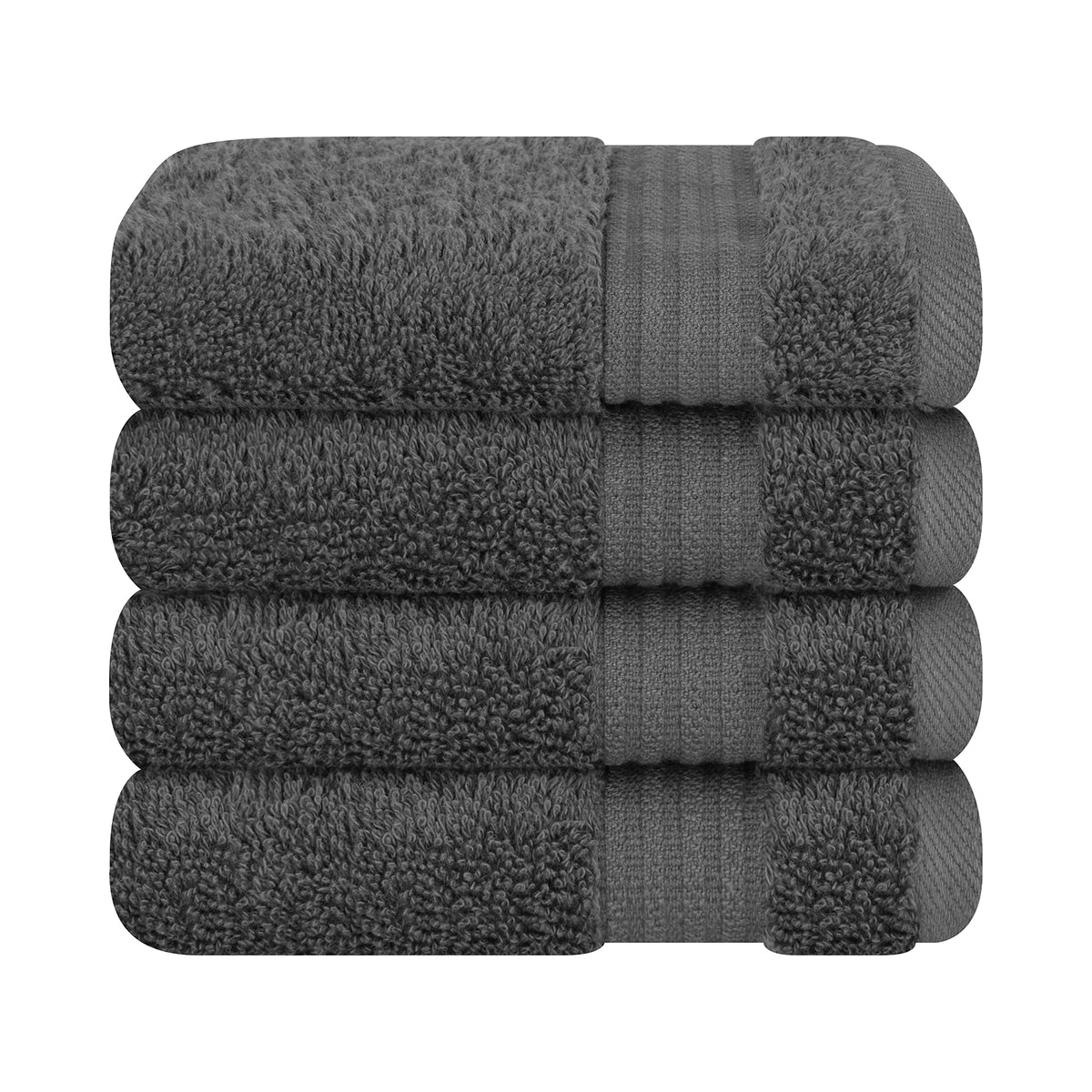 100% Cotton Turkish Towel Set (4 Count)