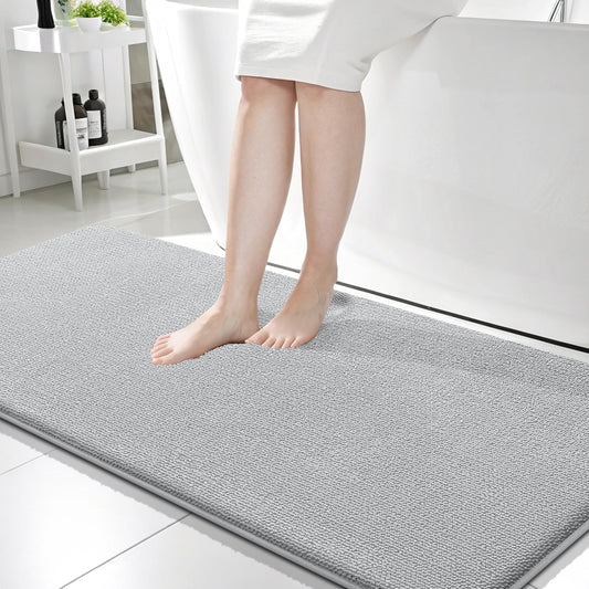 Memory Foam Bathroom Runner Rugs 59x24