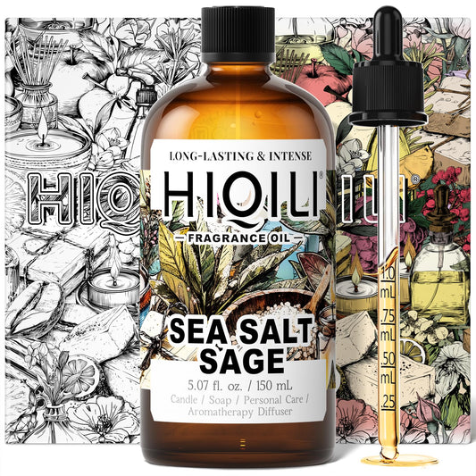 Sea Salt Sage Fragrance Oil for Diffuser (5.07 Fl Oz)