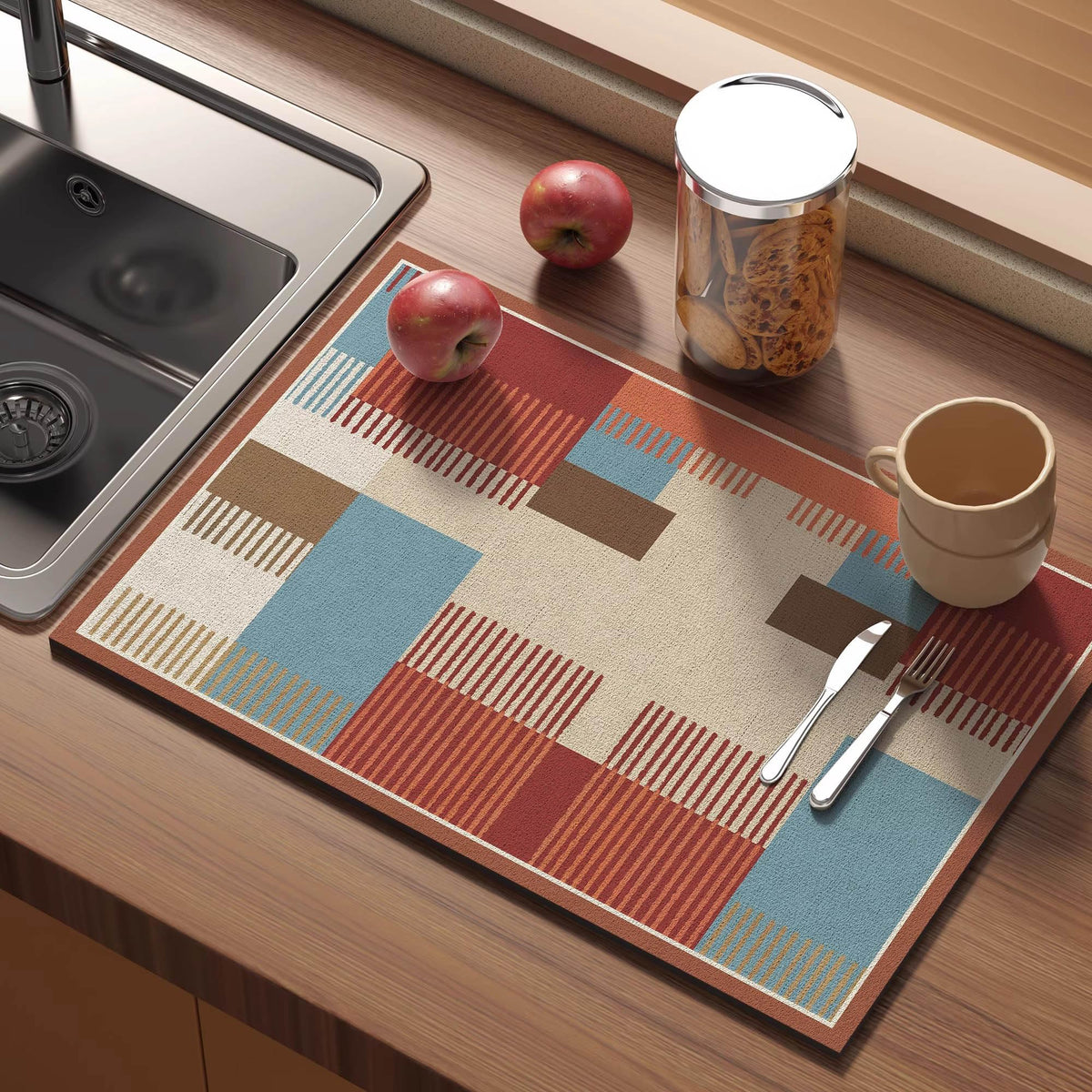 Dish Drying Pad for Kitchen Counter