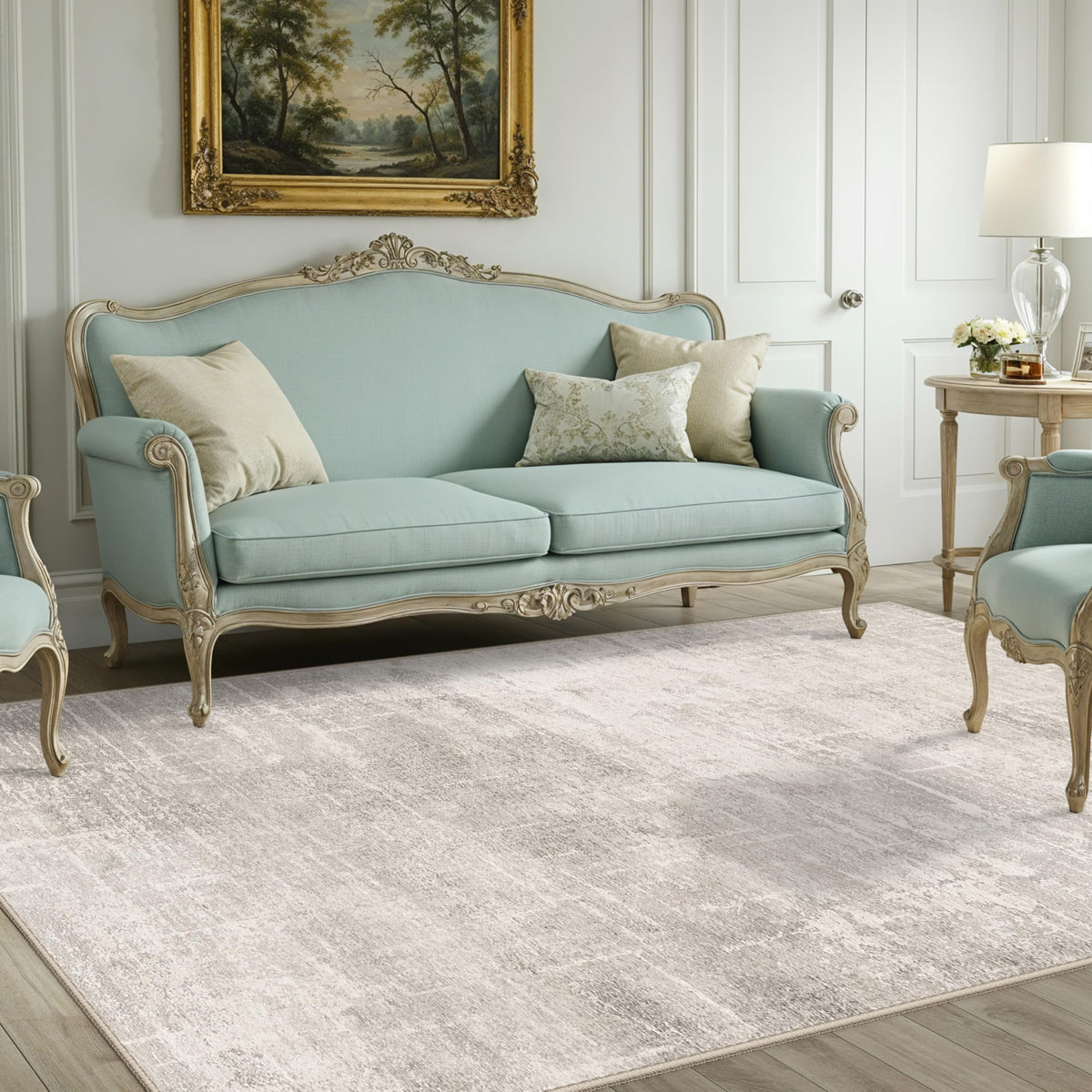 Washable 4x8 Hallway Area Rug (32 Sq Ft)