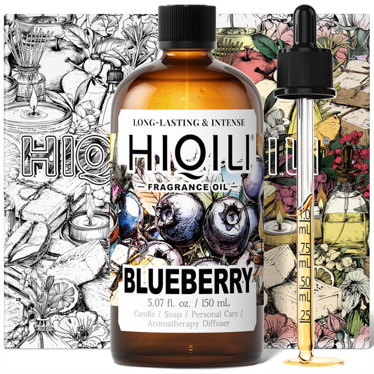 Blueberry Fragranc Oil for Soap & Candle Making Supplies (5.07 Fl Oz)