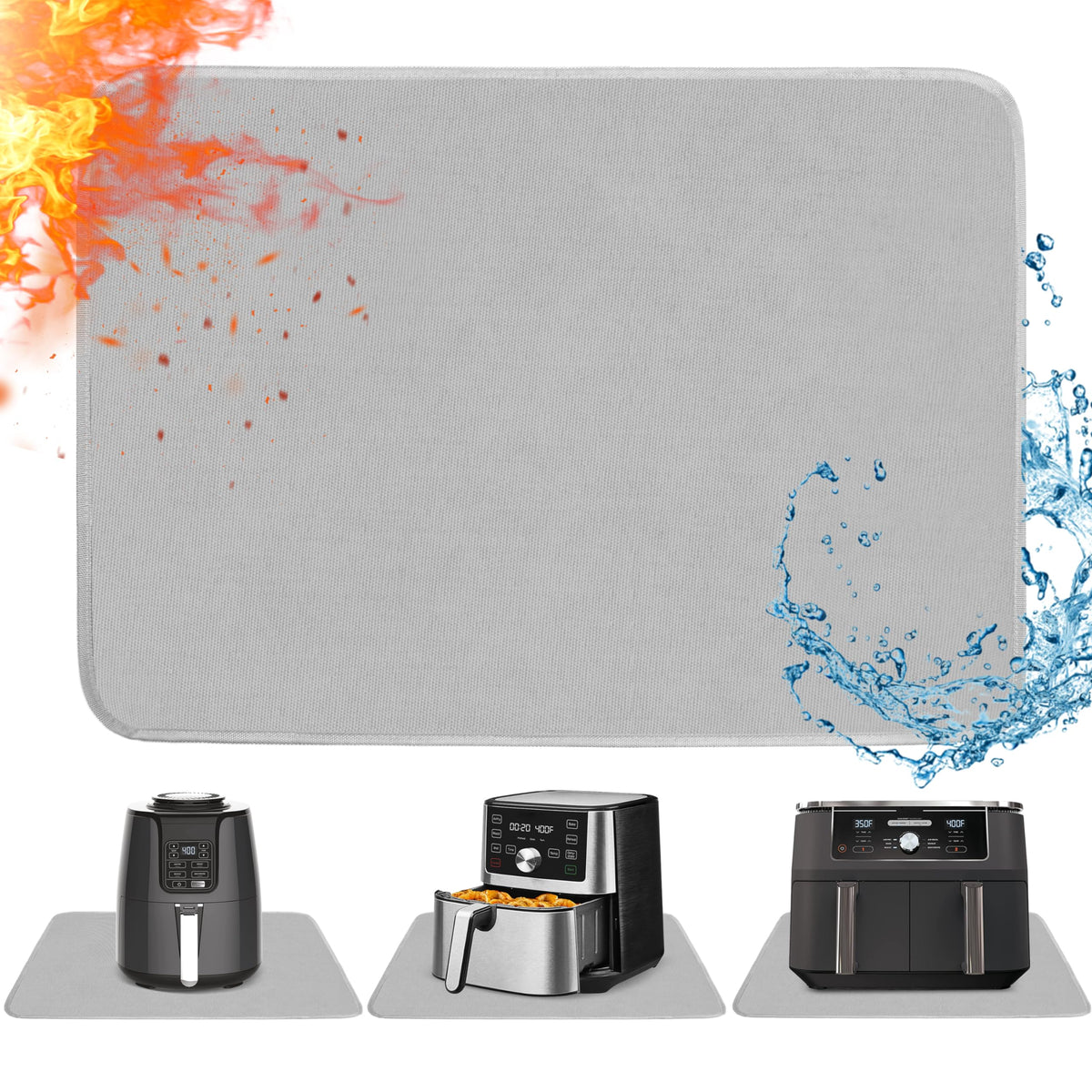 Heat Resistant Mats for Air Fryer on Countertop