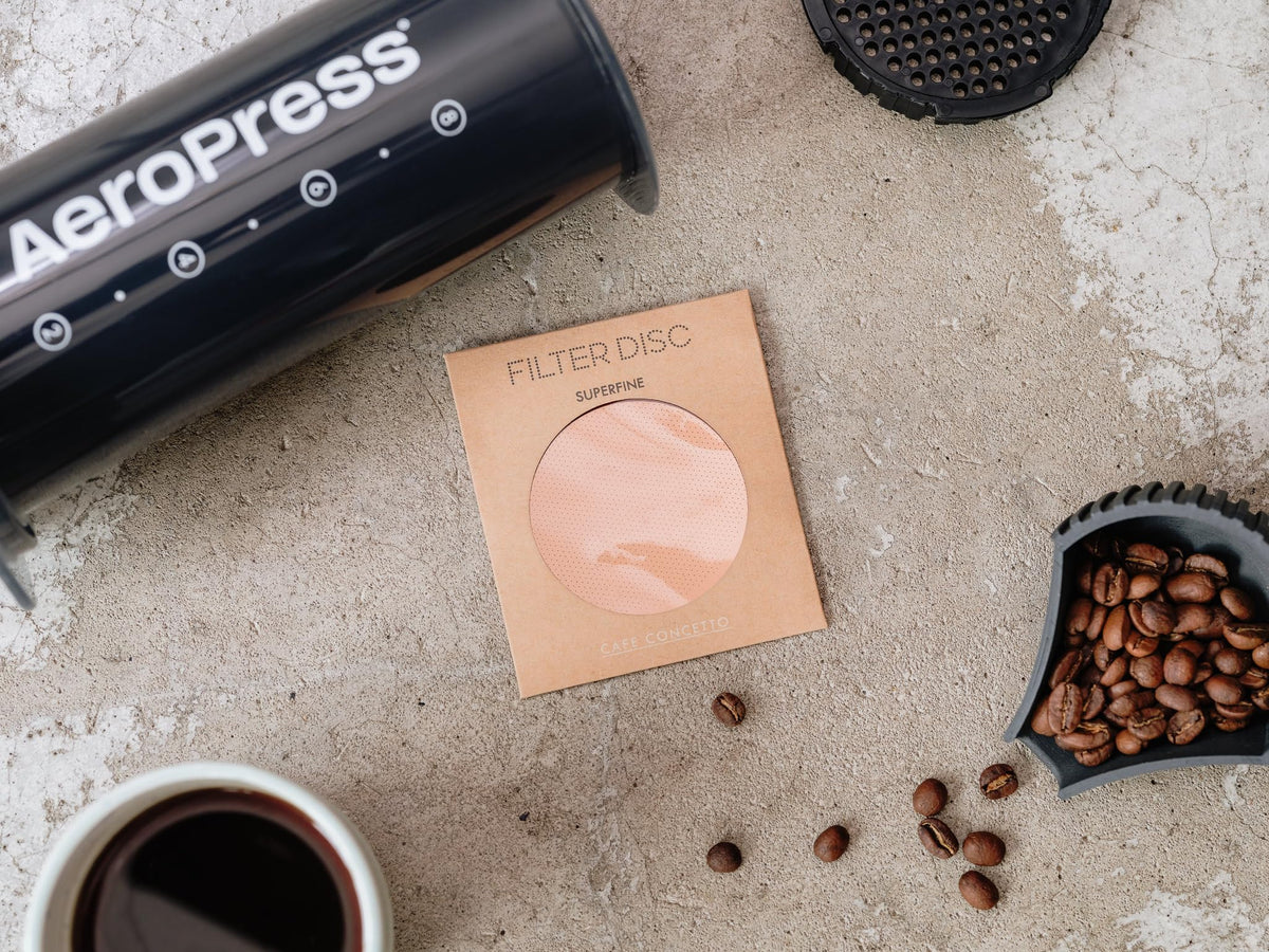 Filter for use in AeroPress Go