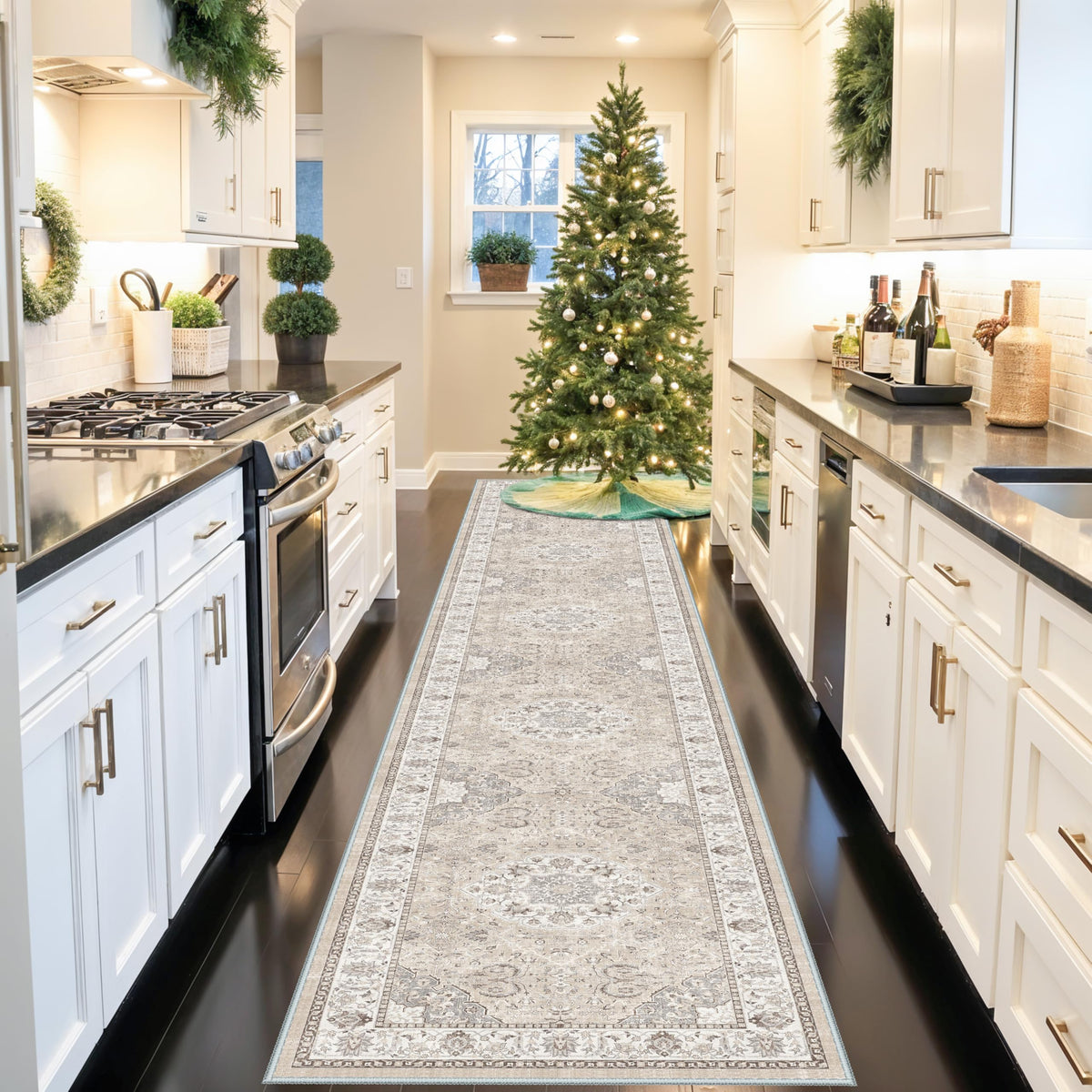 Hallway Washable Runner Rug