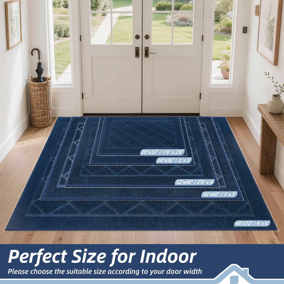 Dirt Trapper Door Mat 48" x 72" (32 Sq Ft)