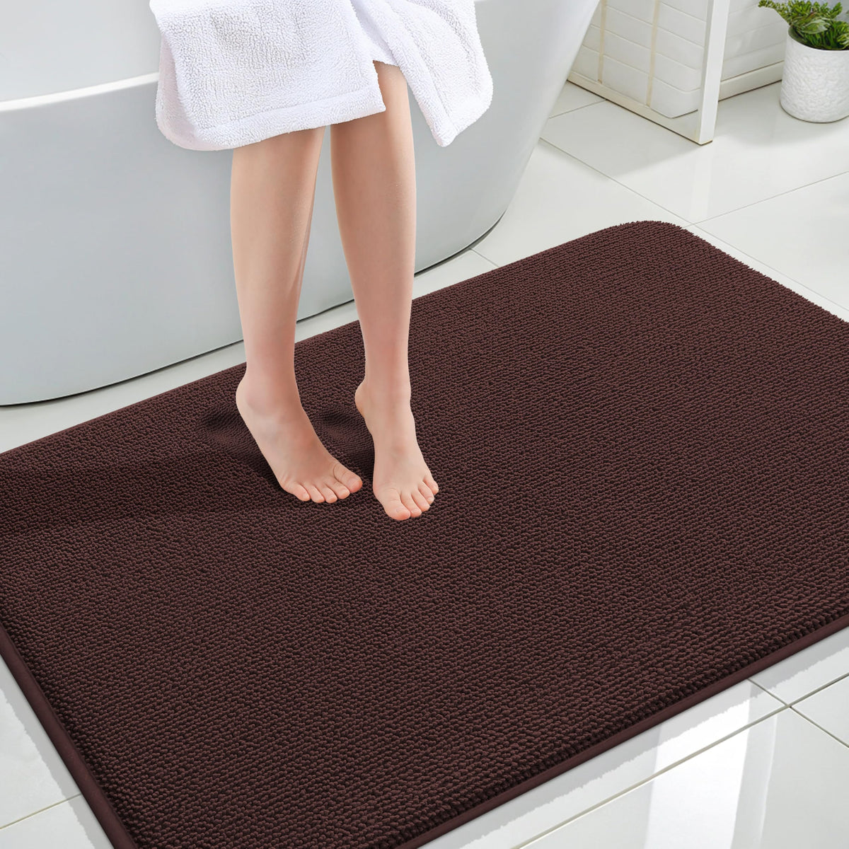 Memory Foam Large Bathroom Rugs 44x32