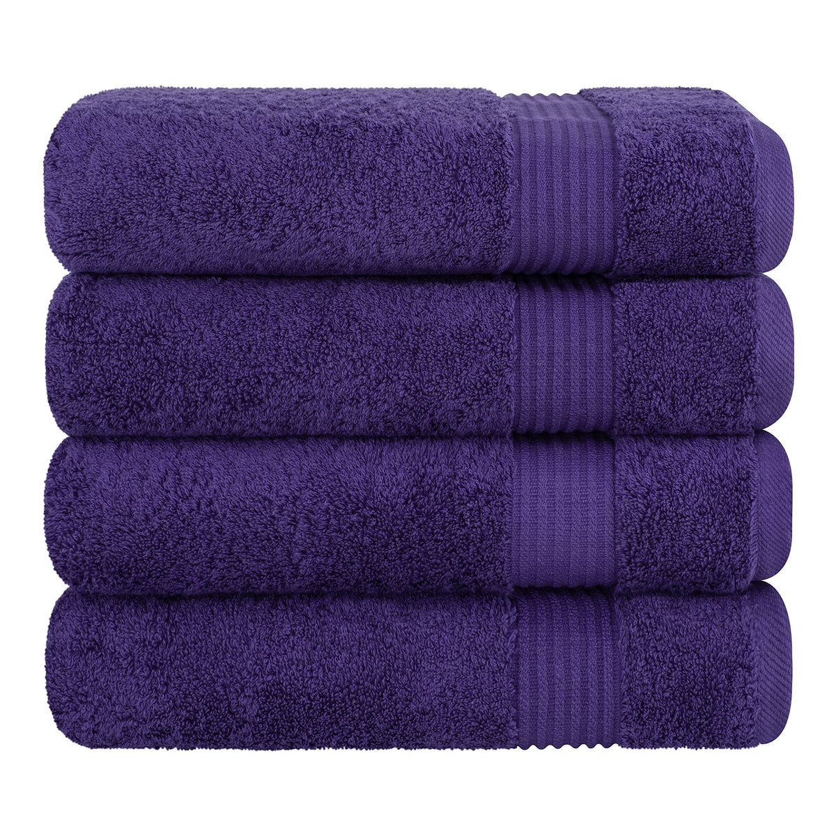 100% Cotton Turkish Towel Set (4 Count)