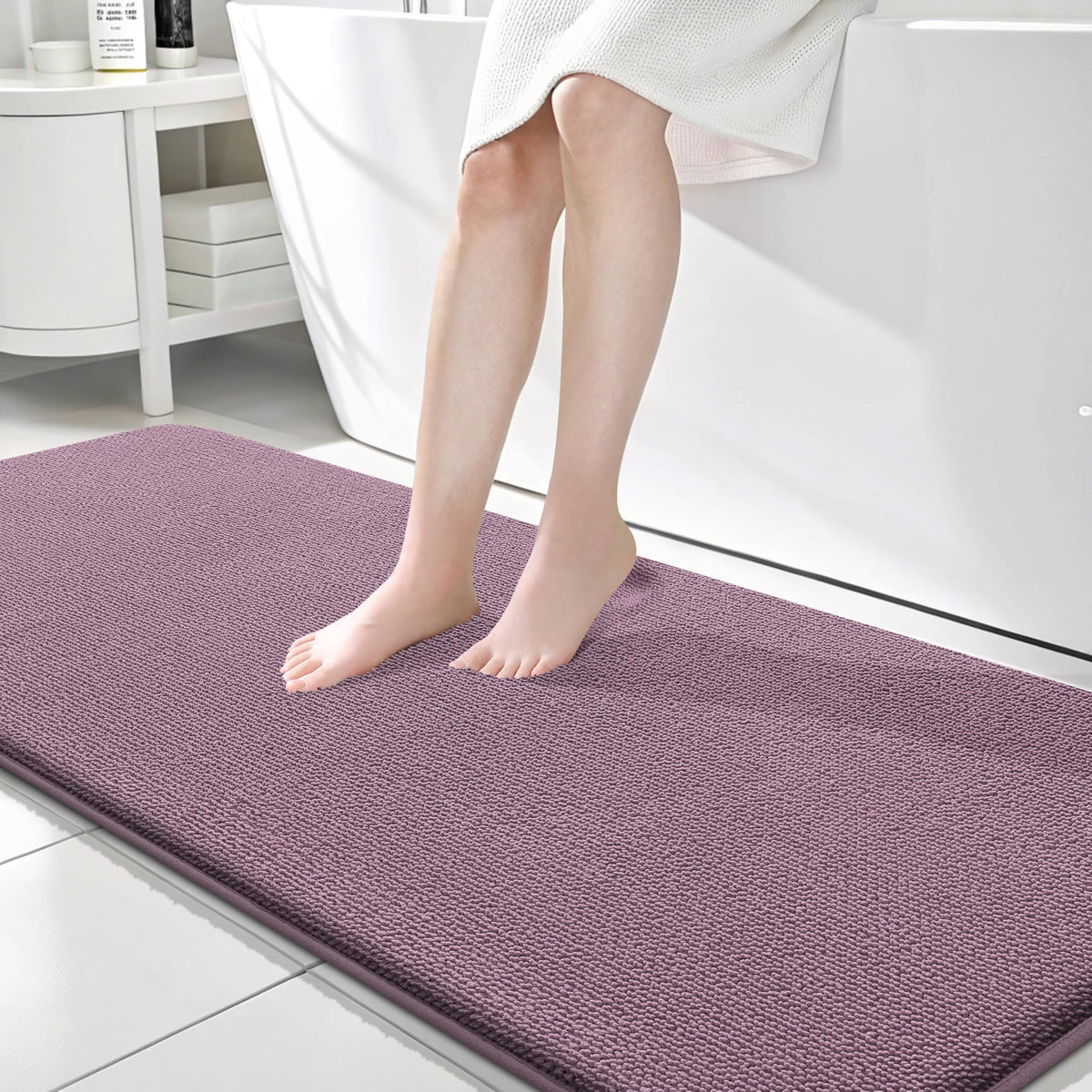 Memory Foam Bathroom Runner Rug 70x24
