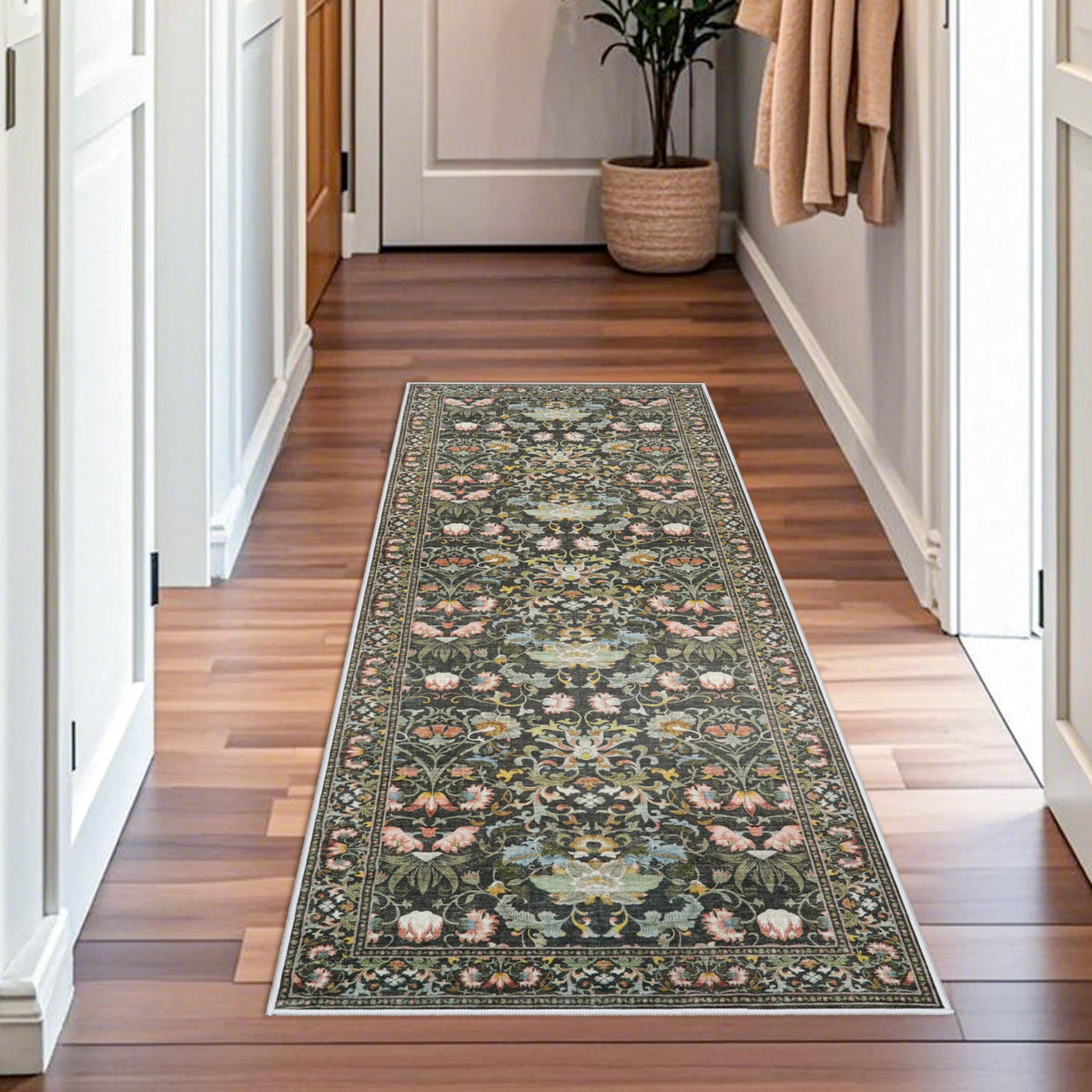 2x6 Washable Hallway Runner Rug (12 Sq Ft)