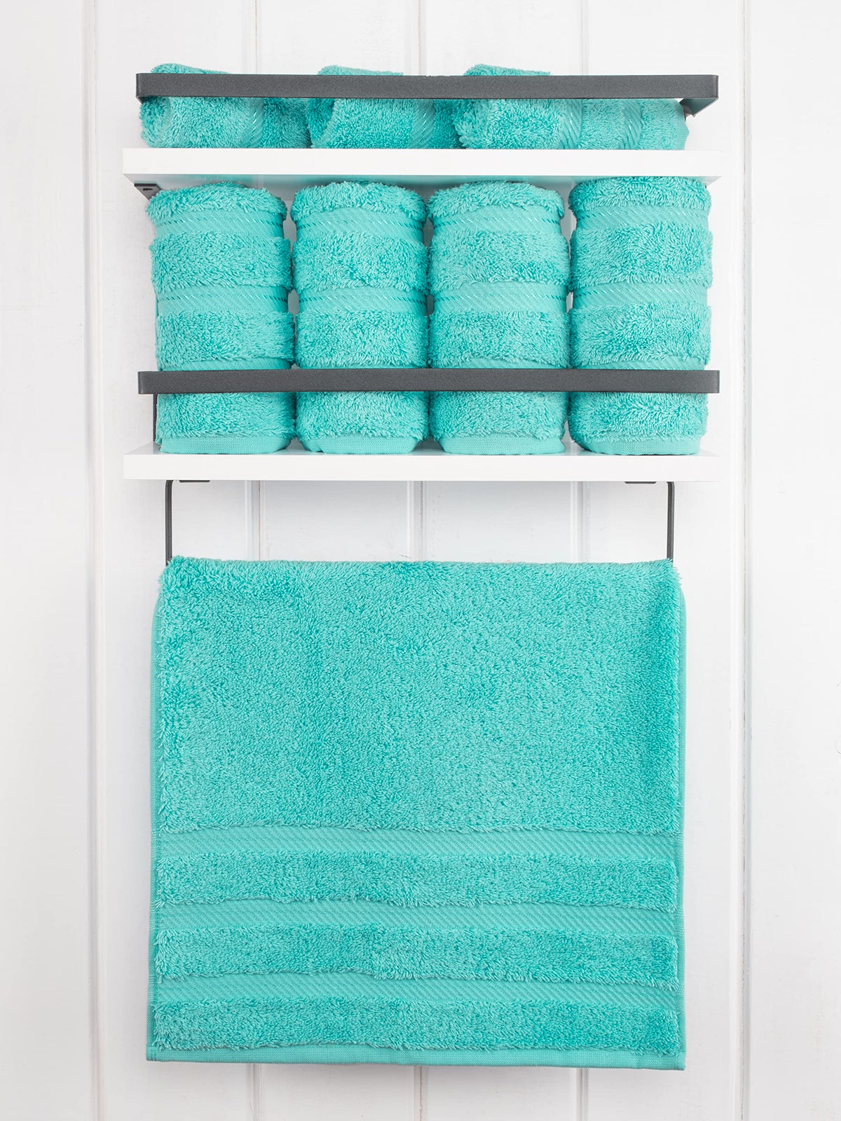 100% Cotton Luxury Turkish Towels (6 Count)