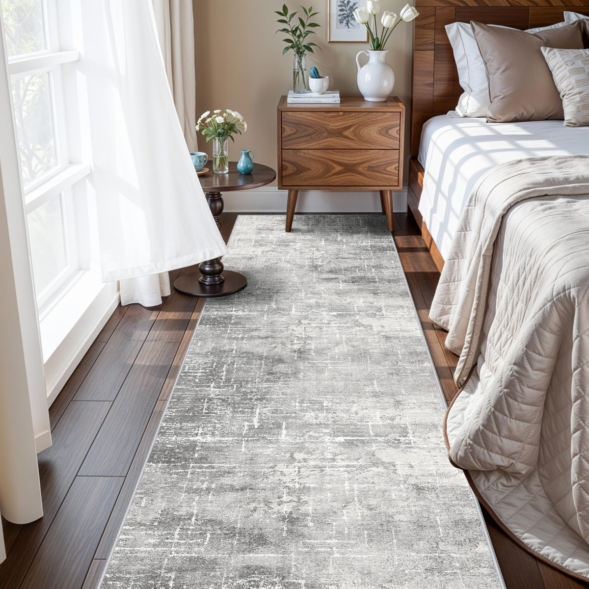 Washable 2x10 Kitchen Runner Rug (20 Sq Ft)