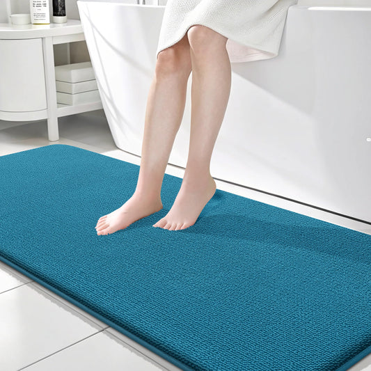 Memory Foam Bathroom Runner Rugs 70x24