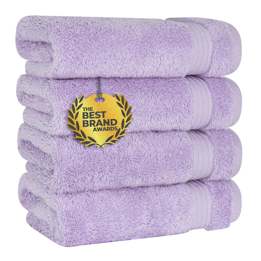 100% Cotton Turkish Towel Set (4 Count)
