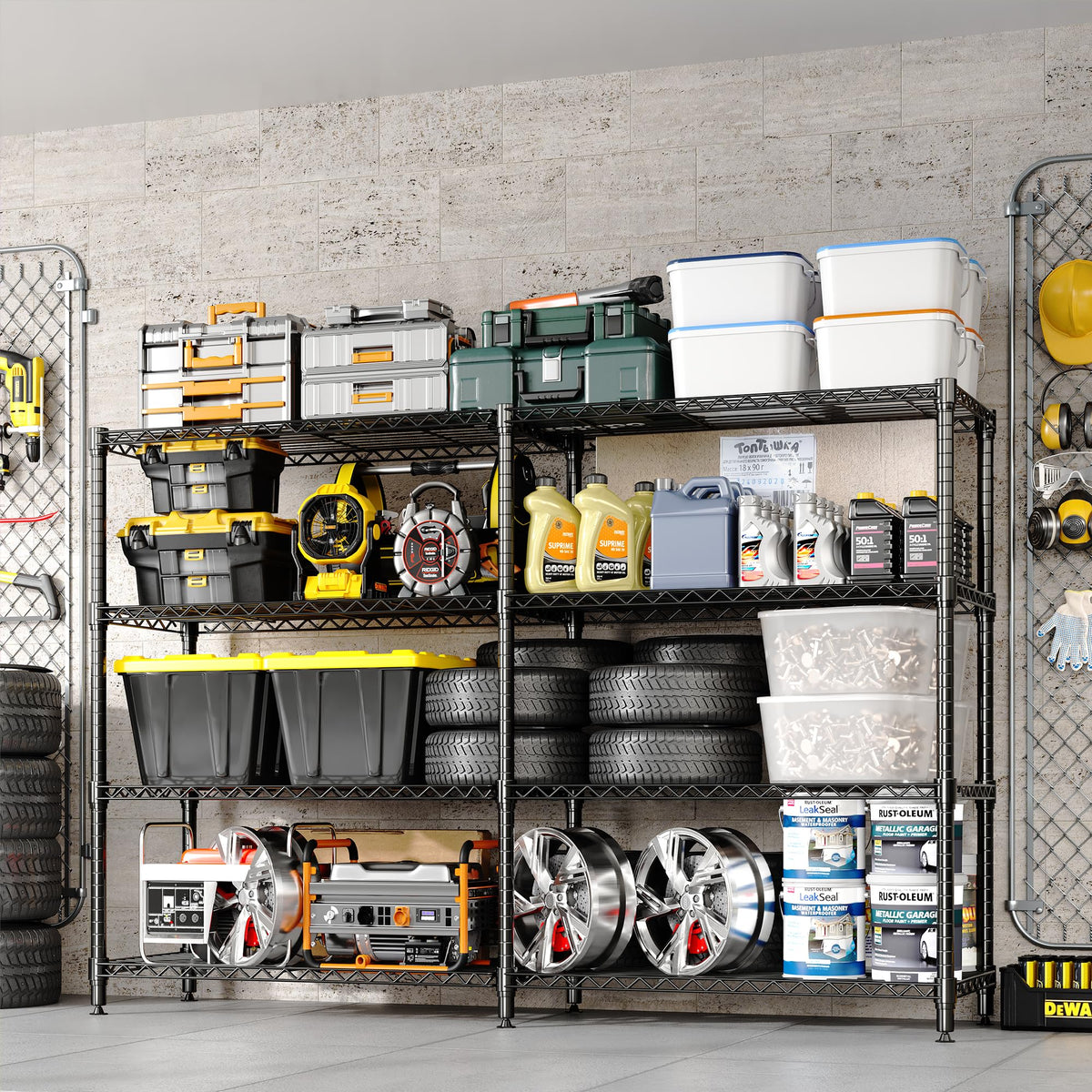 Metal Storage Shelves 4