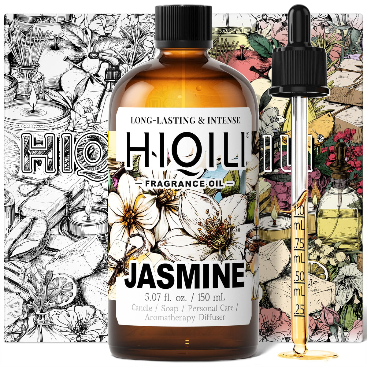 Jasmine Fragrance Oil for Women Perfume Making (5.07 Fl Oz)