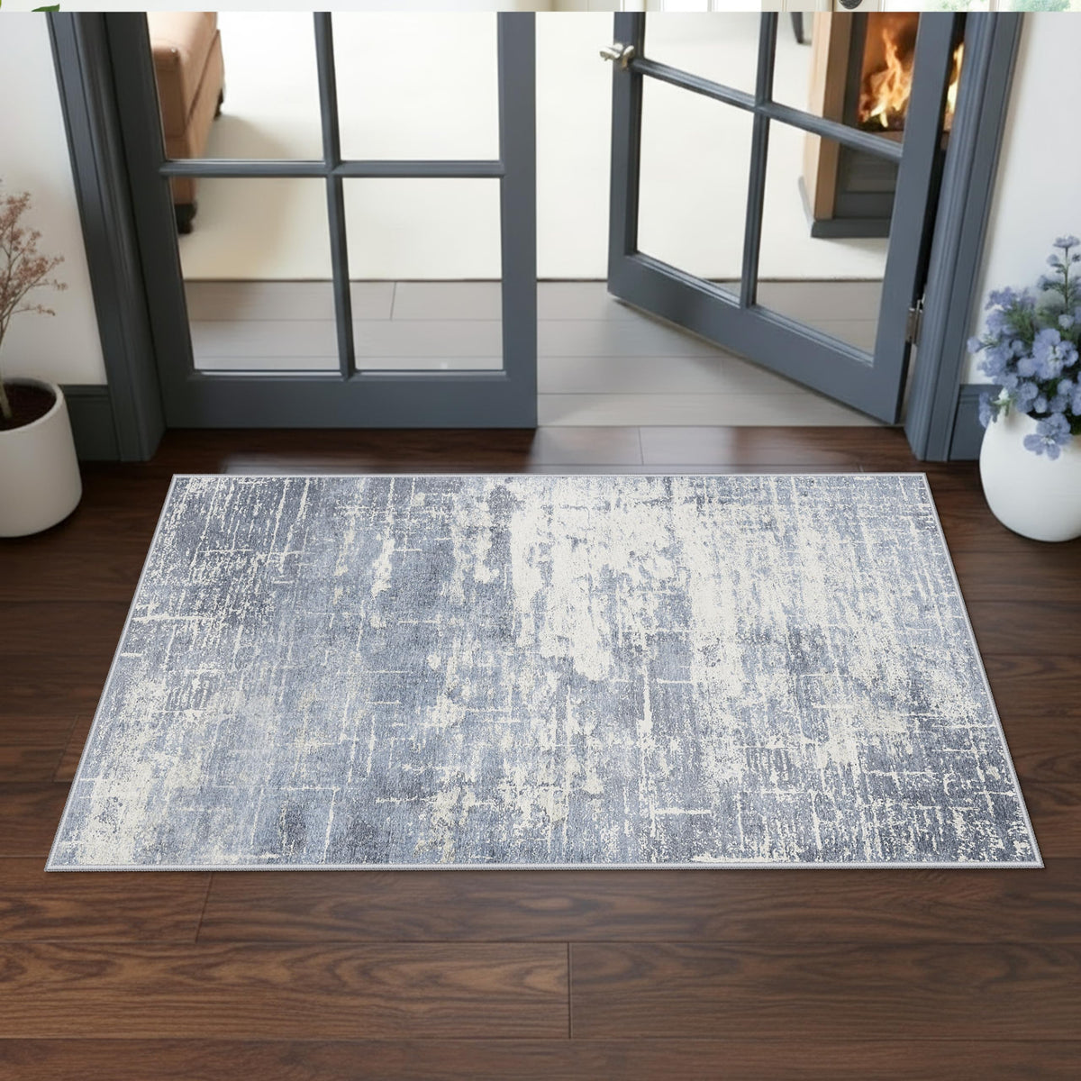 Washable 2x4 Kitchen Area Rugs (8.67 Sq Ft)