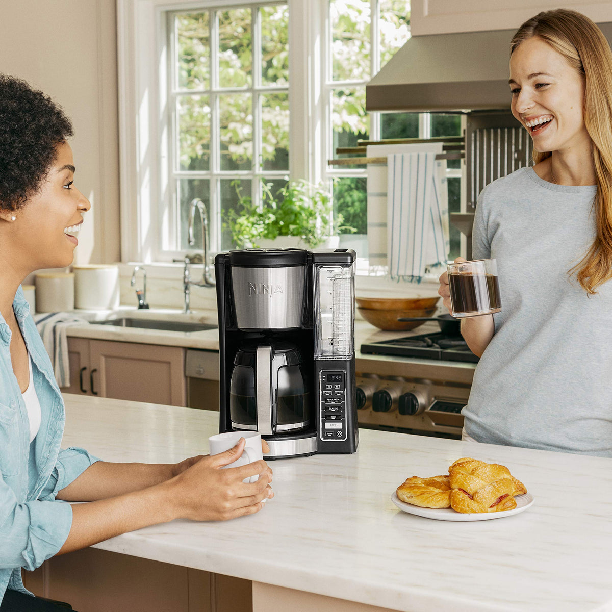 12 Cup Programmable Coffee Maker with Classic and Rich Brews
