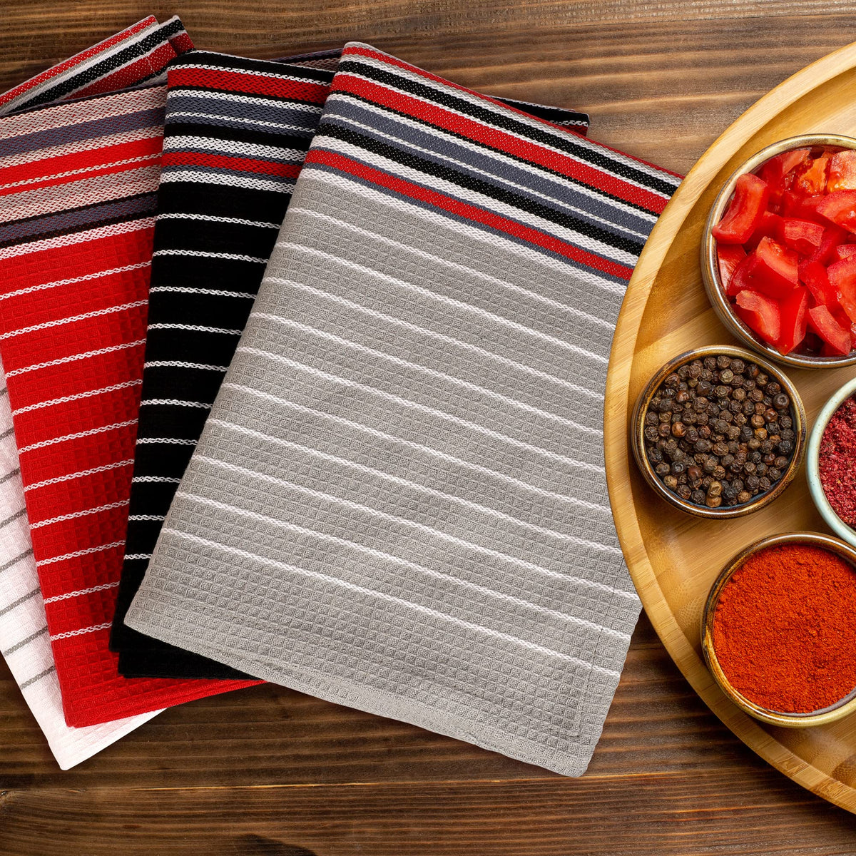 Kitchen Towel Cotton Dish Towes 20”x30” (12 Count)