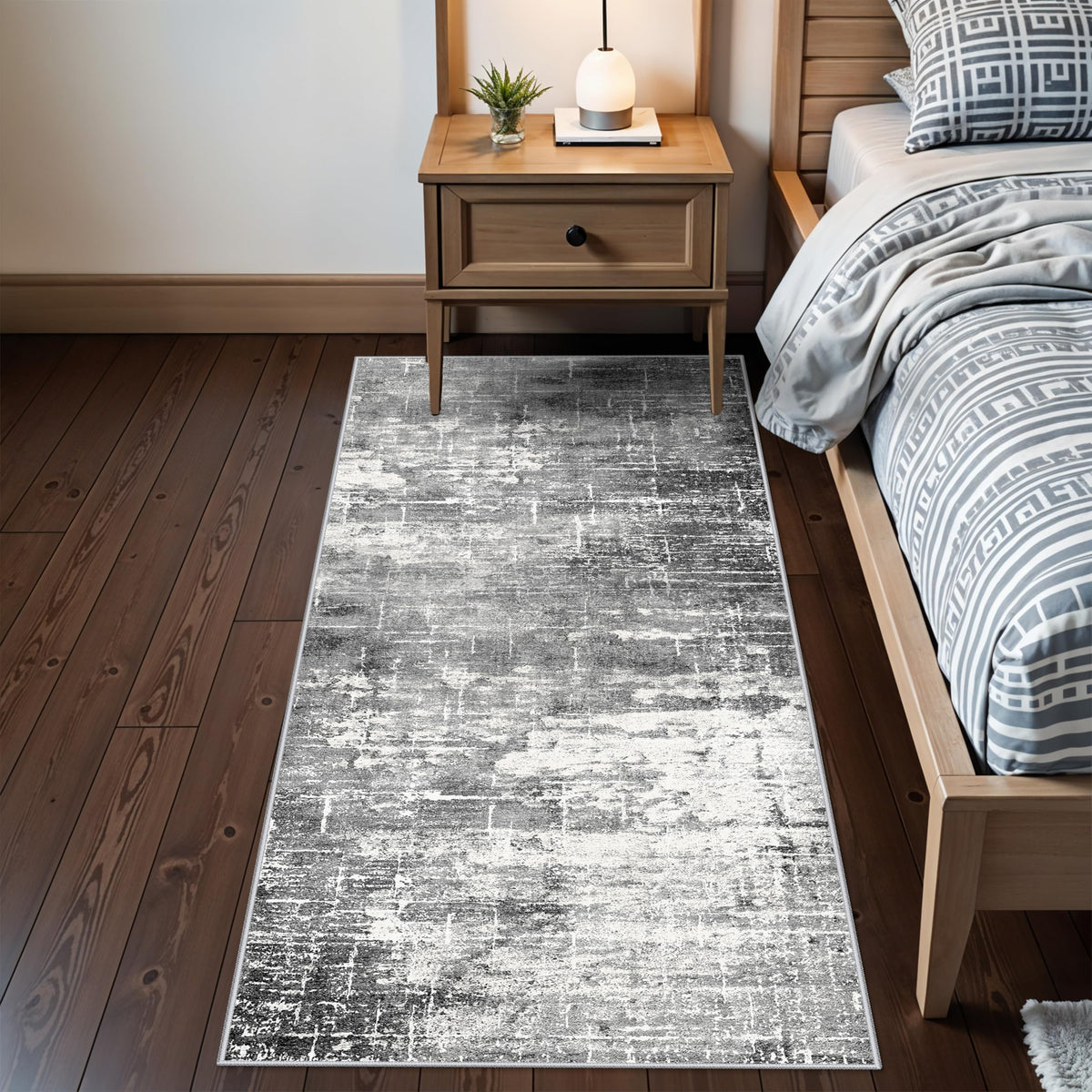 2x6 Abstract Kitchen Runner Rug (12 Sq Ft)