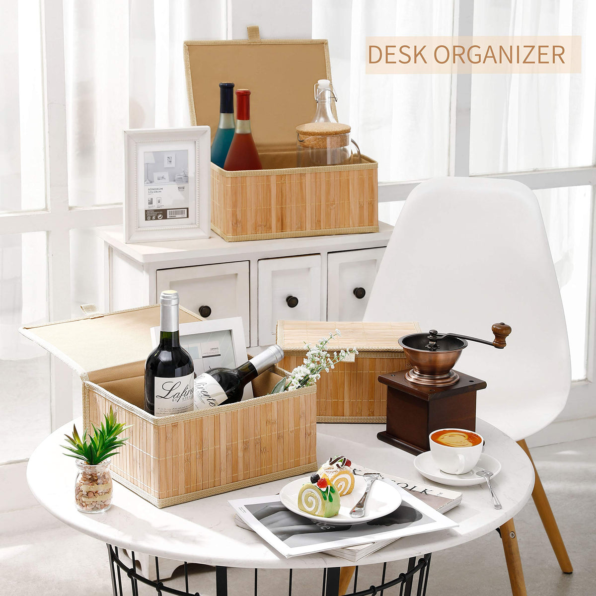 Bamboo Decorative Storage Boxes