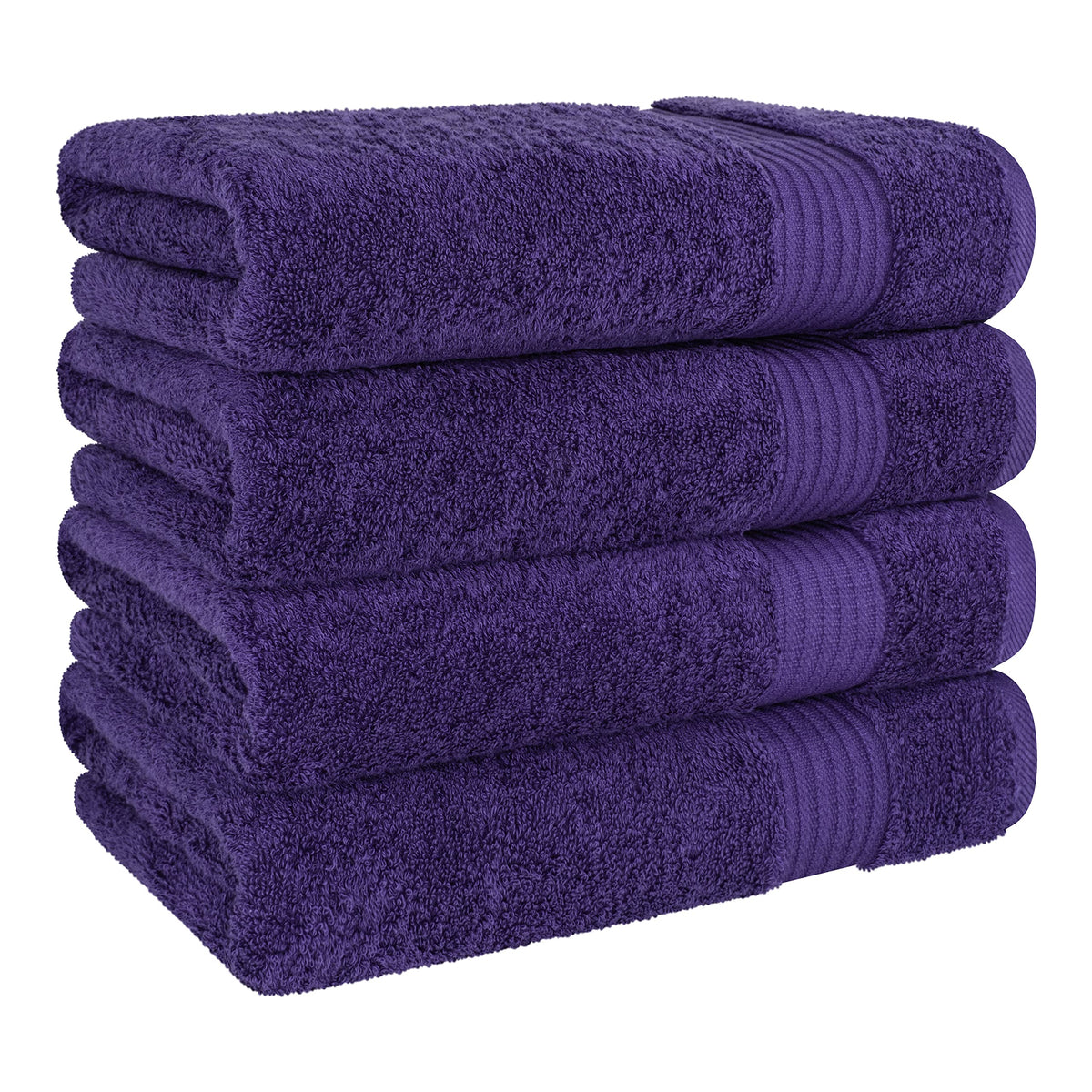 100% Cotton Turkish Towel Set (4 Count)
