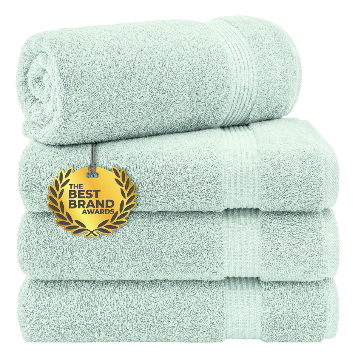 100% Cotton Turkish Towel Set (4 Count)