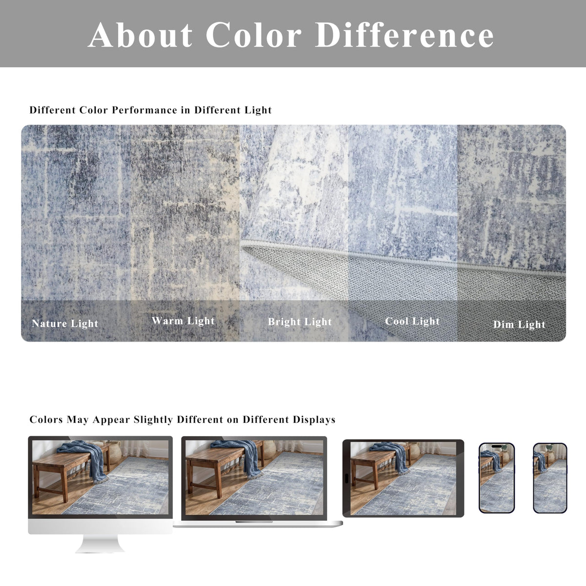 Washable 2x4 Kitchen Area Rugs (8.67 Sq Ft)