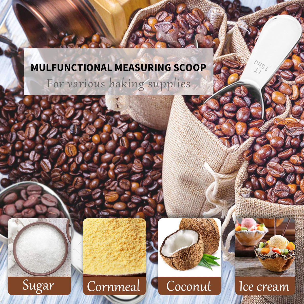 Coffee Scoop Set (3 Count)