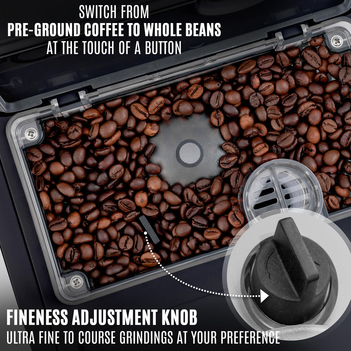 Zulay Magia Fully Automatic Espresso Machine With Grinder