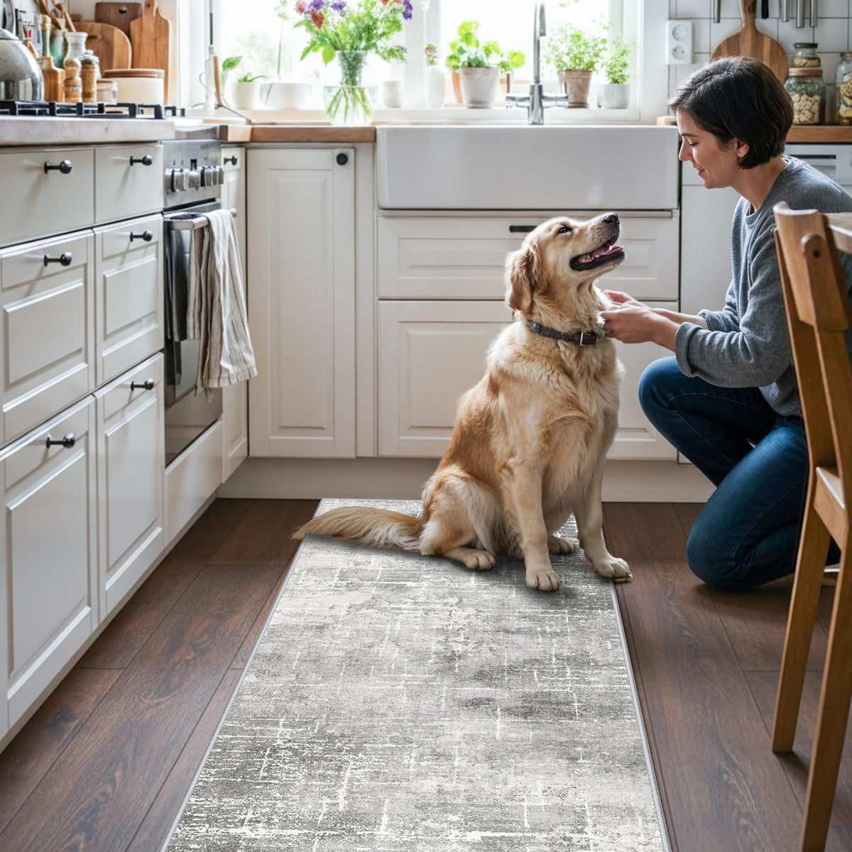 Washable 2x5 Hallway Runner Rug (10 Sq Ft)