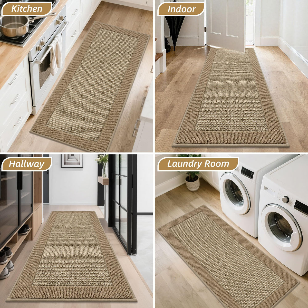 Indoor Door Mat 24" x 60" (14.4 Sq Ft)